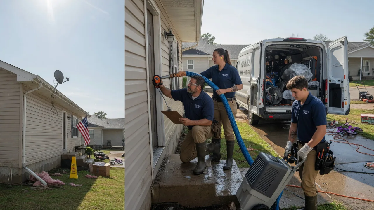 Ceiling Water Damage Restoration in Akron, IA near me